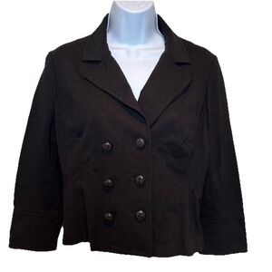 Cabi Small Black‎ Blazer Jacket Coat Spandex